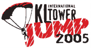 KL International Tower BASE Jump 2005 Logo