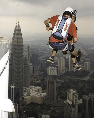 Gary's 1000th BASE Jump 